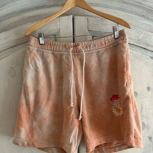 Orange Nike From Beaverton with Love sweat shorts